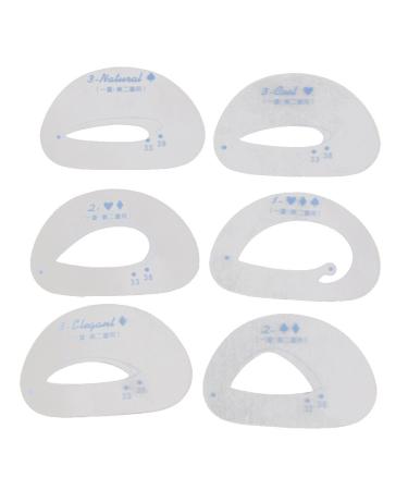 Buy Eyeshadow Stencils 6pcs Makeup Tool for Perfect Eye Looks | International Shipping - Buy Online on GoSupps.com