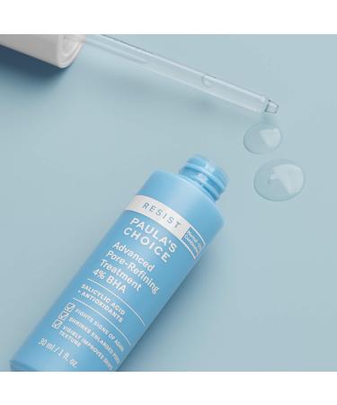 Paula's Choice RESIST Advanced Pore Refining Treatment 4% BHA Serum - 1 Ounce - Buy Online on GoSupps.com