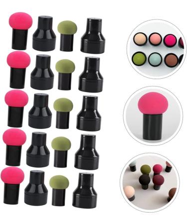 POPETPOP Simple Puff 40 Sets Mushroom Head Puff Non Latex Hydrophilic Polyurethane Makeup Foundation Girl Makeup Pad - Buy Online on GoSupps.com