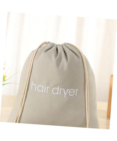 VINTORKY 4pcs Hair Dryer Storage Bag Hair Dryer Bags Cosmetic Bags Travel Hair Dryer Bag Practical Bags Drawstring Bags Creative Storage Bag Storage Organizers Hair Dryer Carrying Bags 33.00X30.00X0.50CM Light Grey - Buy Online on GoSupps.com