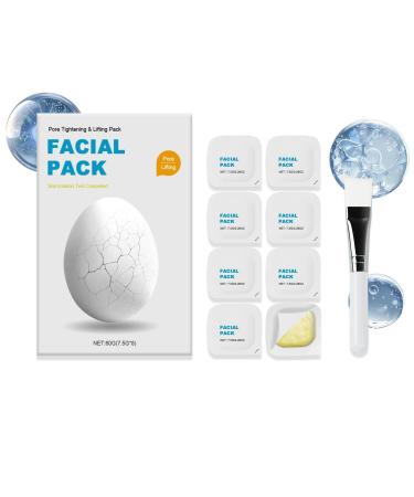 Masque Doux R ducteur de Pores | R g n ration Cellulaire Hydratante | 8 x 7 5 g | Tous Types de Peaux | Test dermatologiquement