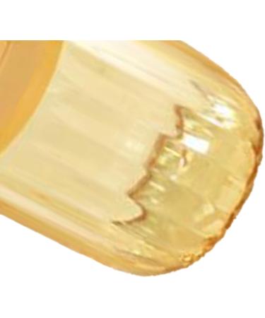 Portable Transparent Yellow Toothbrush Holder & Toothpaste Storage Box for Travel | Ideal for Couples & Students - Buy Online on GoSupps.com