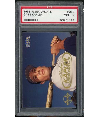 Gabe Kapler Rookie Card 1998 Fleer Update #U59 PSA 9