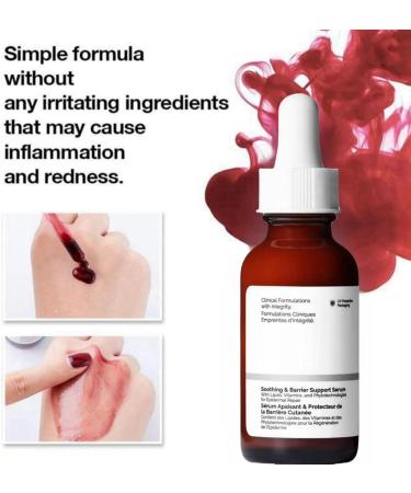 Soothing & Barrier Support Serum Barrier Serum Face Serum For Women Overnight Moist Serum Hydrating & Brightening Serum Skin Barrier Repair Cream Tightening Serum For Face Anti Redness Serum - Buy Online on GoSupps.com