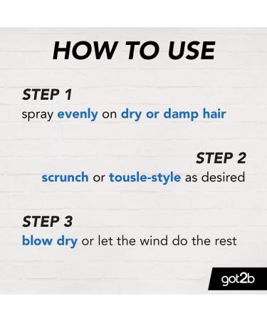 Schwarzkopf got2b Beach Matt Texture Sea Salt Hair Spray Medium Hold Creates Waves and Textures with a Matt Finish packaging may vary 200 ml (Pack of 3) - Buy Online on GoSupps.com