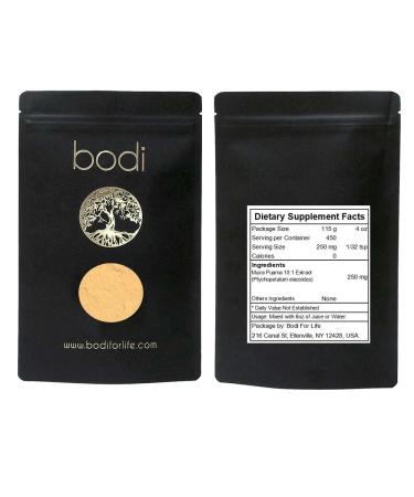 bodi : Muira Puama Powder | 4oz to 5lb | 100% Pure Natural Hand Crafted (4 oz) 4 Ounce (Pack of 1)