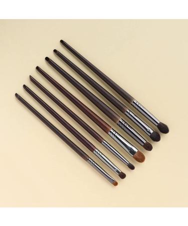 Makeup brushes 7-piece makeup kit full professional tapered applicator brush natural hair goat eye shader Makeup brush set - Buy Online on GoSupps.com