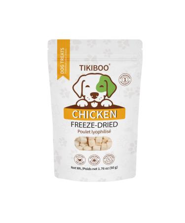 Chicken Freeze Dried Dog Treat Training Topper All Natural 1 Ingredient 50 gram
