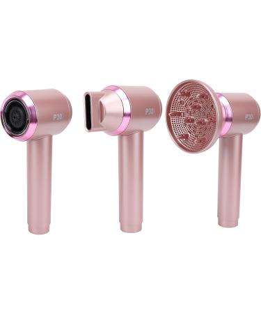 Portable Blow Dryer Rechargeable Hair Dryer with Temperature Control Cold and Hot Wind Adjustable Speed Hair Care for Home Travel (US Plug 100-240V) - Buy Online on GoSupps.com