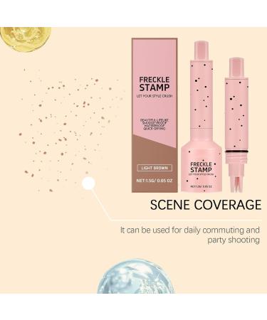 Tampon Faux Grains de Beaut - Stylo Points de Beaut | Taches de Rousseur Artificielles R sistantes l'Eau Tenue Longue pour Beaut Naturelle Femmes et Jeunes Filles ZP-A01-0029-02 - Buy Online on GoSupps.com