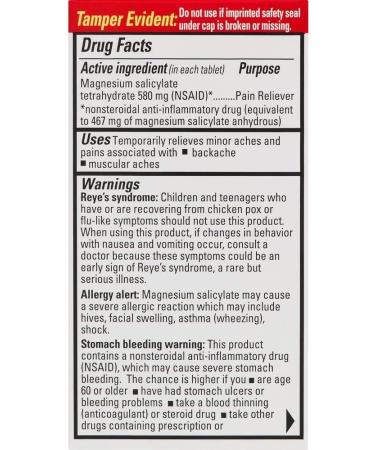 Percogesic Enhanced Pain Relief 580mg Caplets 48ct x3 - Fast Acting NSAID for Maximum Strength Relief - Aspirin Free - Buy Online on GoSupps.com
