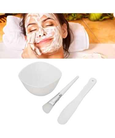 Face Mask Mixing Bowl Set DIY Clay Mask Mixing Kit with Silicone Mask Bowl Mask Brush and Spatula for Home Salon - Buy Online on GoSupps.com