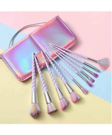 Multifunctional Makeup Brush Set | Portable Cosmetic Tools with Colorful Bag for Flawless Foundation Application - Shop Internationally - Buy Online on GoSupps.com