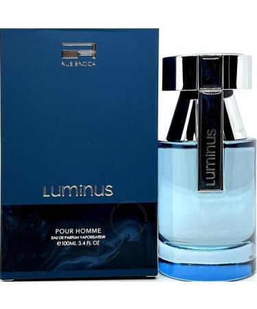 Afnan Rue Broca Luminous Eau de Parfum Spray for Men 3.4 Ounce