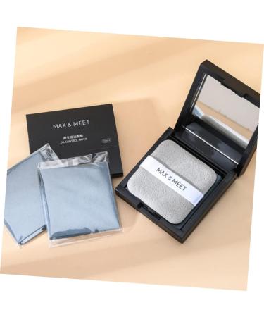 POPETPOP 2 Sets Oil Blotting Paper Makeup Tools Facial Tool Makeup Oil-Absorbing Blotting Paper + Powder Oily Skin Cleaning Tissue The Face Oil-Absorbing Film Raw Wood Paper - Buy Online on GoSupps.com
