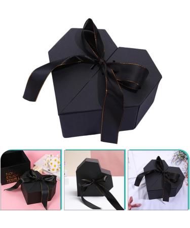 FUNOMOCYA Box Valentine Romantic Wrapping Decorative Aging Birthday Case Ribbon Heart-shaped - Buy Online on GoSupps.com