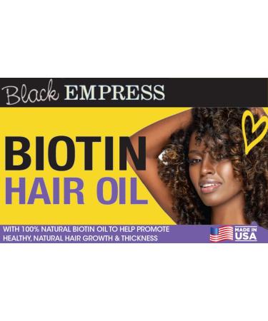 Empress Biotin Hair Oil 2.5 oz. - Smooth & Shine Pro-Growth Formula - Buy Online on GoSupps.com