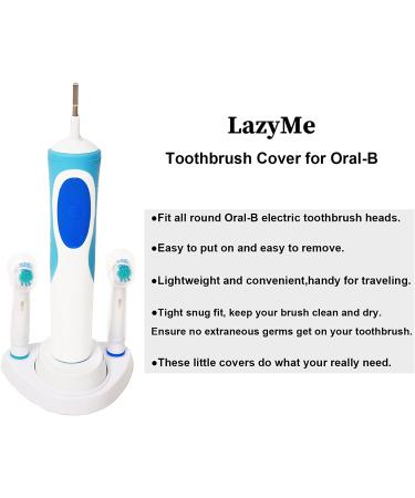 Toothbrush Cover for Oral-B Electric Toothbrush - 6 Pcs Travel & Home Protection - Buy Online on GoSupps.com