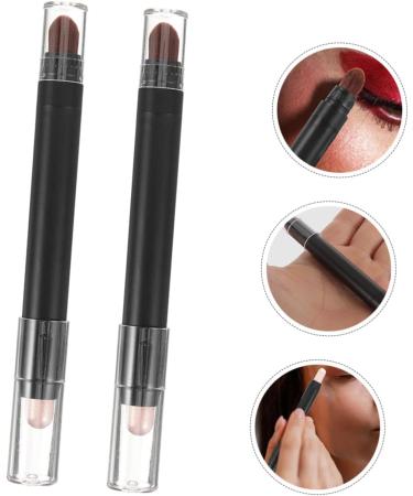 FOMIYES 2pcs Makeup Brush Crayons Eye Shadow Pens Eyeshadow Brush Eye Shadow Brush Tool Pearlescent - Buy Online on GoSupps.com