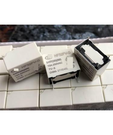 HF32FV-G 24-HSTF/5-HTF(335)(590)/12-HSTF(335)(590)/12-HTF(590)(01)/12-HSTF(335) (32F-1A-5V/12V24V-5A/10A) Relay 4pins 1Pcs (Size : HF32FV-G 5-HTF(336))