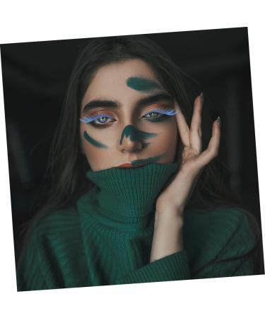 FRCOLOR Blue Long Eyelashes - 2 Pairs Fluffy Cosplay & Halloween False Lashes for Adults | Performance & Costume Eyelash Extensions - Buy Online on GoSupps.com