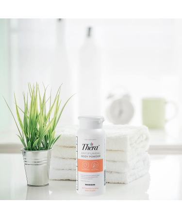 Thera Antifungal Body Powder 2% Strength - 3 oz - Relief for Athlete's Foot, Jock Itch, Ringworm - Buy Online on GoSupps.com