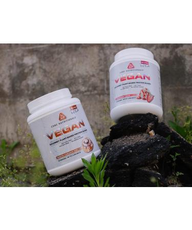 Buy Core Nutritionals Platinum Vegan Gourmet Protein Blend - 21g Pea Protein Gluten & Soy Free 29 Servings - Chocolate Brownie Batter - Buy Online on GoSupps.com
