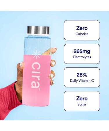 Cira Hydration Stick Packs - Electrolyte Powder & Drink Mix for On-The-Go Dehydration Relief & Recovery - Watermelon Sugar 20 Servings - Buy Online on GoSupps.com