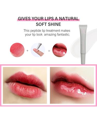 Glow Lip Balm - Hydrating & Moisturizing Treatment for Dry Cracked Lips | Long-Lasting Sheer Tint & Glossy Finish | Nourishing Lip Care with Peptides - Buy Online on GoSupps.com