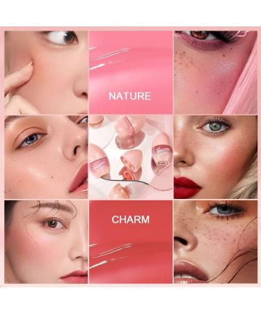 3 Colors Creme Liquid Cheek Tint | Matte Blush for Cheeks, Lips, Eyes (04,05,06) | Sheer Flush of Color with Breathable, Natural-Looking Finish - Buy Online on GoSupps.com