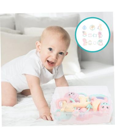 Kisangel Baby Teething Toy Set - Educational Infant Rattle and Chew Toys - Buy Online on GoSupps.com