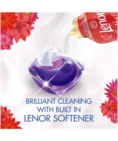 Bold All-in-1 Pods Laundry Washing Capsules 25capsules Built in Lenor Softener Desert Rose Scent 2Pk + Our Gift for You: Organza Small Bag Size: 9x7x0.1cm - Buy Online on GoSupps.com