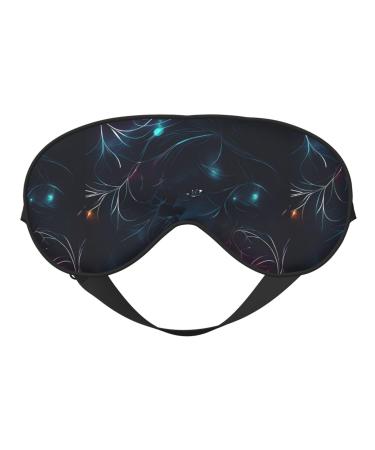 The Girl in The Dream Unisex Elastic Adjustable Buckle Design Blackout Sleep Eye Mask for Home Travel Yoga Office Nap