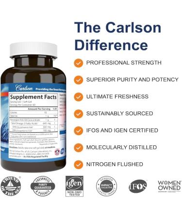 Bloomingdale IL 60108 Norwegian fish oil concentrate super DHA gemstones 500 mg DHA 60 + 20 softgels - Buy Online on GoSupps.com