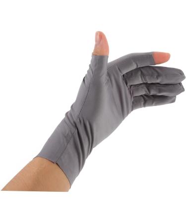 Healeved 4 Pairs Women's Sun Protection Gloves Nail Gloves for Women Nail Art Supplies Manicure Gloves Anti Uv Nail Art Uv Gloves Gel Manicure Uv Gloves Nylon Breathable Accessories - Buy Online on GoSupps.com