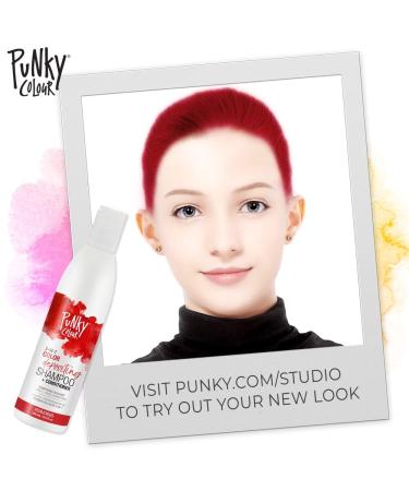 Punky Redilicious 3-in-1 Color Depositing Shampoo & Conditioner 8.5 oz - Shea Butter, Pro Vitamin B for Nourished Hair - Buy Online on GoSupps.com