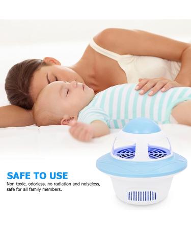 New Indoor Mosquito Killer Small Insect Trap Bug Zapper Bedroom Flying Bugs Trap Safety for Babies and Pregnant Women Blue - Buy Online on GoSupps.com