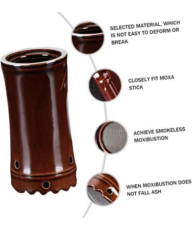 Buy Healeved 3 STK Moxibustion Pot - Ceramic Moxibustion Tools & Massage Device for Pain Relief | International Shipping - Buy Online on GoSupps.com