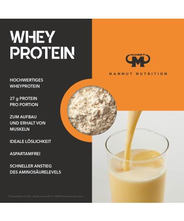 Whey Protein Mango Passion Fruit - 1000g - Premium Quality Protein Supplement for Fitness & Weight Loss - Fast International Shipping - Buy Online on GoSupps.com