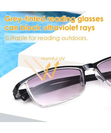 LUFF 4Pcs Anti-Blue Ray Reading Glasses - Portable Ultralight Readers 1.75X | Stylish Comfortable International Shipping - Buy Online on GoSupps.com