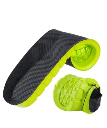 Sports Enhanced Insole Latex for Men and WomenThick and Breathable Soft Sole for Spring and Autumn(46) 46 Gray