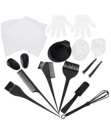 Angoily 1 Set Diy Hair Coloring Oil Hair Tinting Tool Household Tools Hairdressing Supply Hair Coloring Supply Hair Bleach Hair Styling Tools Color Mixing Plastic Hair Dye Mirror