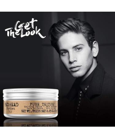 Buy Bed Head for Men by Tigi - Pure Texture Firm Hold Styling Cream (Pack of 2 83g) | International Shipping Available - Buy Online on GoSupps.com