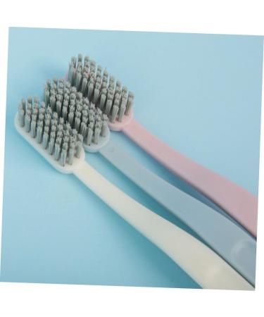 Plafope 6-Pack Manual Toothbrushes for Adults - Stiff Brush for Superior Tooth Cleaning & Oral Hygiene - Buy Online on GoSupps.com