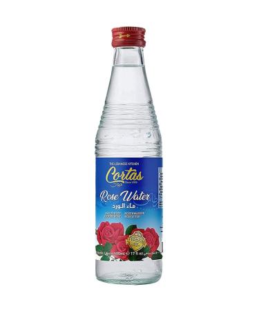 Cortas - Rose Flower Water, 17 Fl Oz (500ml), Large