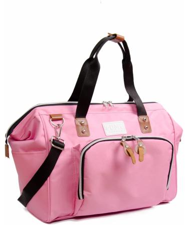 Fume London Baby Bag - Stylish Multi-Functional Diaper Bag for Moms & Dads | Pink Travel Baby Bag - Buy Online on GoSupps.com
