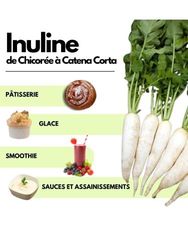 SaporePuro Inulin powder 250g - prebiotic fiber - chicory root - Inulin powder - Buy Online on GoSupps.com