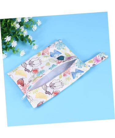 Healeeved 2-in-1 Storage Bag | Zipper Reusable Tampon Holder & Waterproof Diaper Bag | Beautiful Period Pocket for Daily Use - Buy Online on GoSupps.com