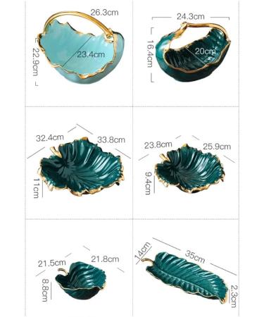 Fruit Basket Fruit Bowl Ceramic Fruit Bowl Creative Fruit Basket Countertop Fruit Bowl Stand Bread Vegetable Snacks Organizer Storage for Kitchen Kitchen Organizers and Storage (Color : G) - Buy Online on GoSupps.com