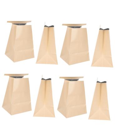 HAPINARY 10pcs Cars Kraft Bags Vomit Bags Disposable Motion Sickness Vomit Bag Pregnancy Airplane Bag Puke Vomit Bag Outdoor Vomit Bag Pregnant Women Vomit Bags Portable Vomit Bags Sack